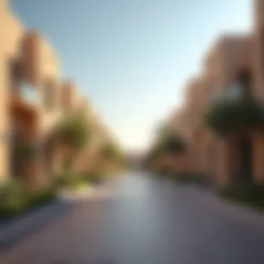 Vibrant street view of Al Quoz highlighting its unique character