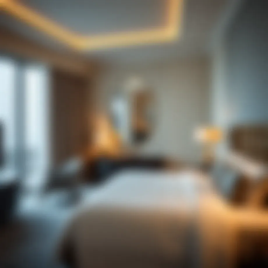 Luxurious suite interior at Staybridge Suites Dubai Internet City